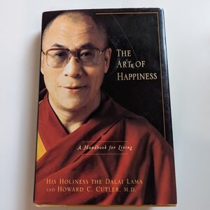 The Art of Happiness by His Holiness the Dalai Lama - Black and Red Cover